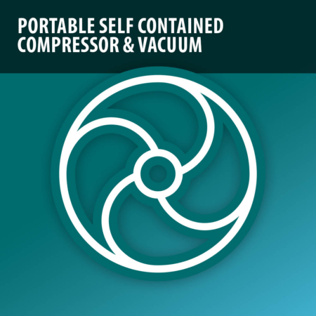 Portable Self Contained Compressor and Vacuum