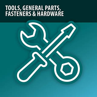 Tools, General Parts, Fasteners and Hardware