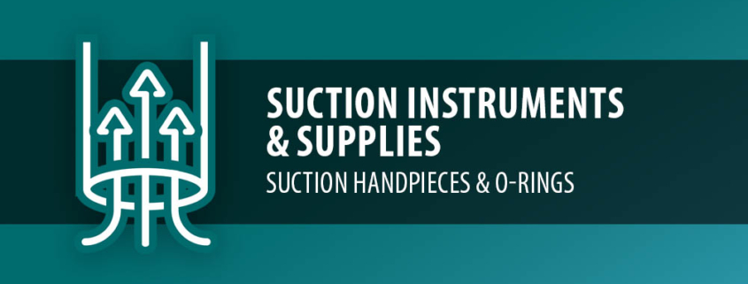 Suction Instruments and Supplies - Suction Handpieces and O-Rings